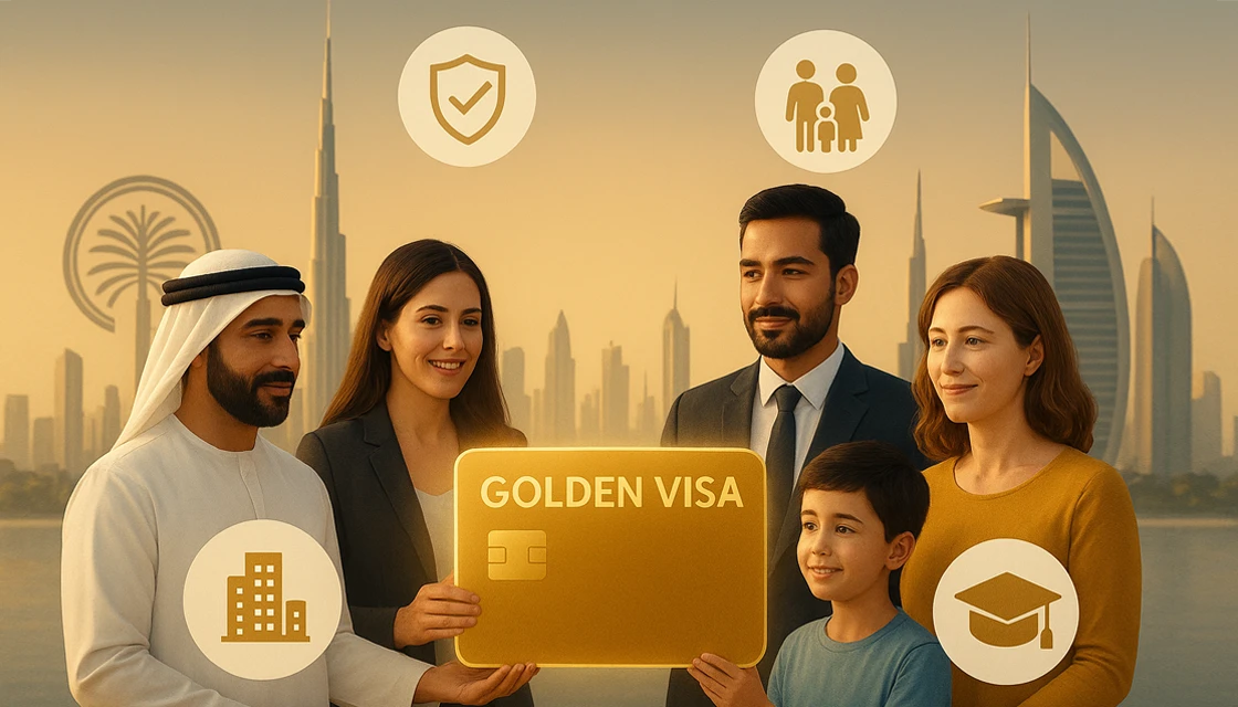 Top Benefits of the Golden Visa in UAE for Expats and Investors